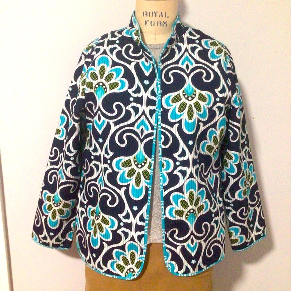 Alfred Dunner Reversible Open front Jacket new with out tag - Picture 1 of 7